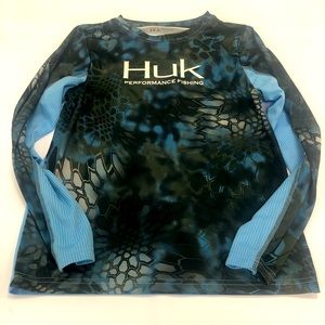 Boys Huk fishing shirt w/ Sun Protection